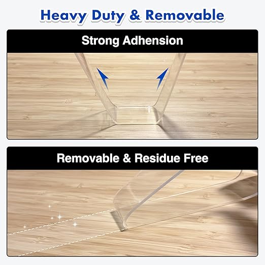 GripClear™ Heavy-Duty Double-Sided Mounting Tape – Nail-Free, Reusable, Damage-Free Adhesive
